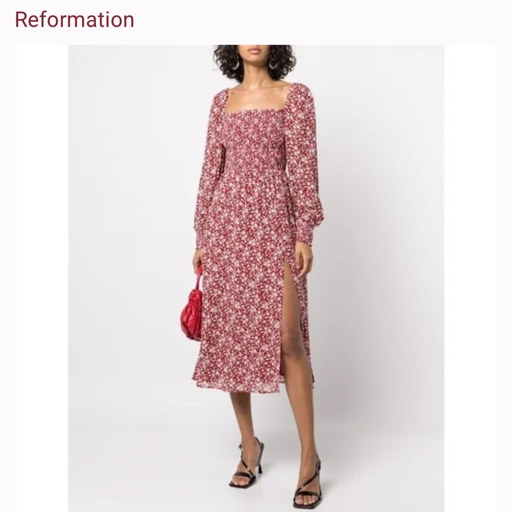 NEW Reformation Cello Dress